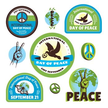 International Day of Peace labels