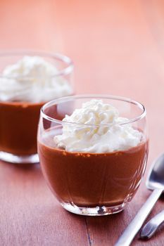 Cups Of Chocolate Mousse