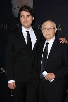 Norman Lear and son
at the LA Philharmonic Opening Night Gala, Disney Concert Hall, Los Angeles, CA 09-30-14/ImageCollect