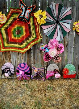 Crochet patterns.