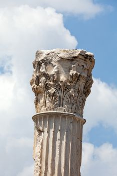 Temple of Trajan at Acropolis of Pergamon