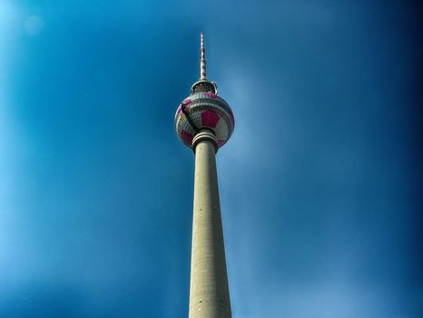 Berlin Alexanderplatz with the famous TV tower