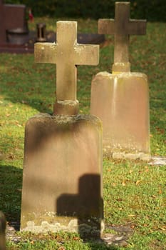 Cemetery crosses