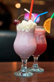cocktails milkshake
