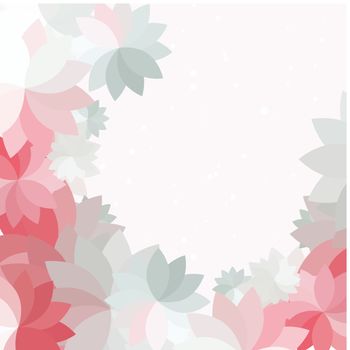Abstract petal pink flower background