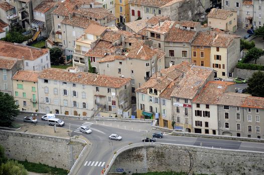 The French town of Anduze