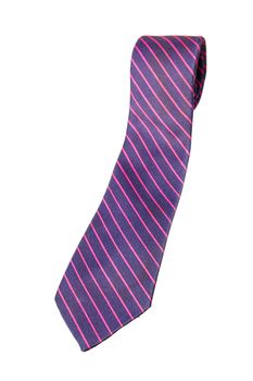 blue and pink strips business neck tie