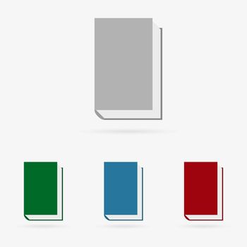 Vector book icons
