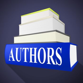 Authors Books Shows Writer Fiction And Fables