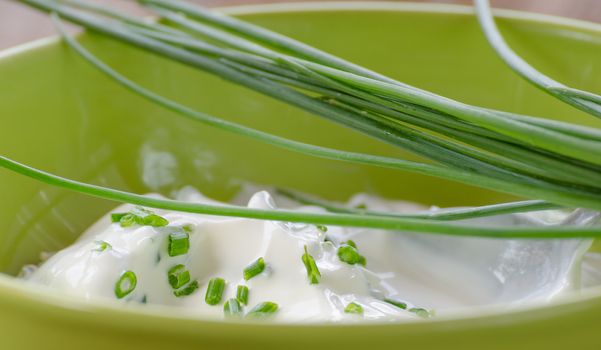 Chive dressing, sauce