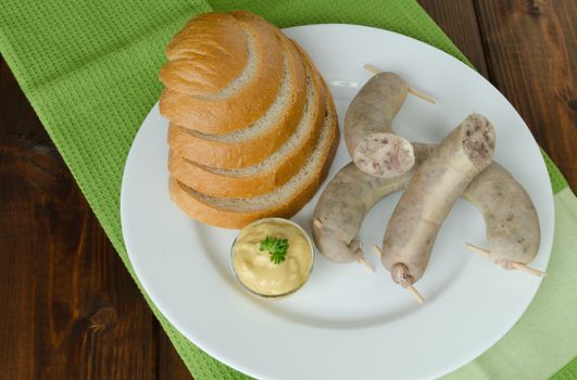 Czech sausage of pig slaughter