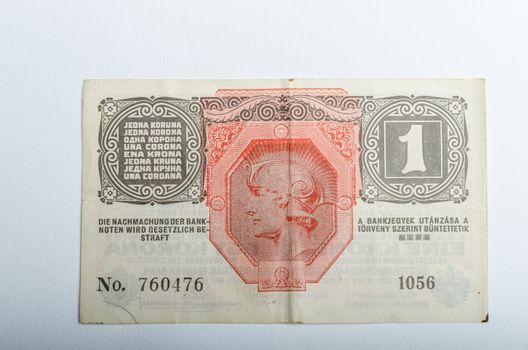 Old German banknotes, money