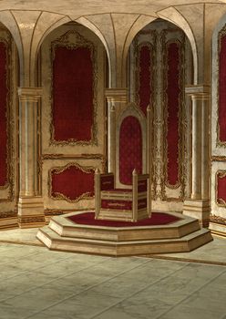Fairytale Throne Room