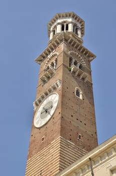 Tower in  Piazza delle Erbe 