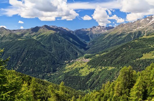 Trentino - Pejo valley overview