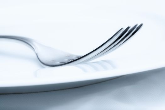 silverware - closeup of a fork