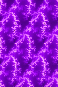 Fractal background image with bright purple colors.