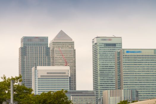 Canary Wharf, financial district of London