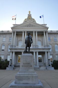 New Hampshire State House in Concord, New Hampshire, USA