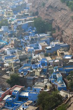 Aerial view of Jodhpur city