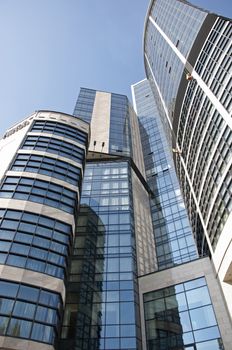 Building of Hilton Kyiv Hotel