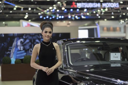 BANGKOK,THAILAND - APRIL 4 :New Classical car brand Rolls-Royce 