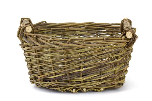 vintage weave wicker basket