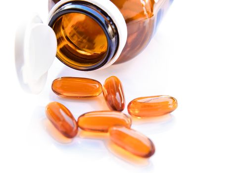 Lecithin supplement capsules