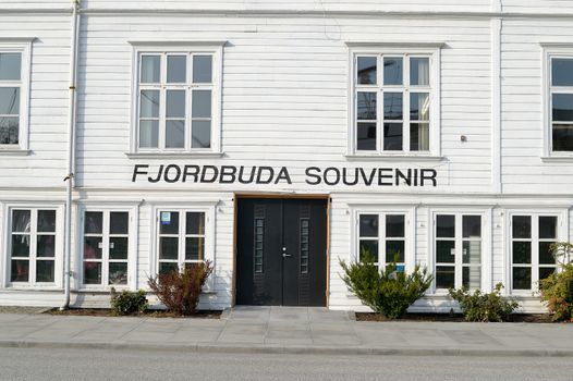 Fjordbuda Souvenir Gift Shop Strandkaien Stavanger Quayside Norw
