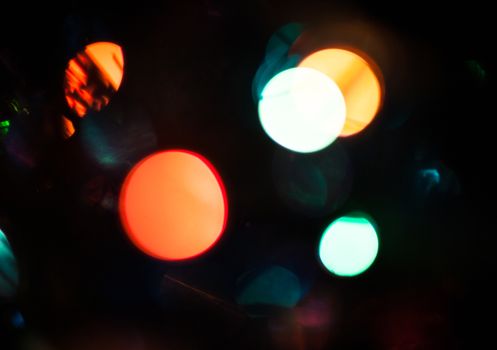 Blurred lights