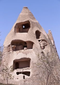 Abandoned Cave Dwelling in Cappadocia