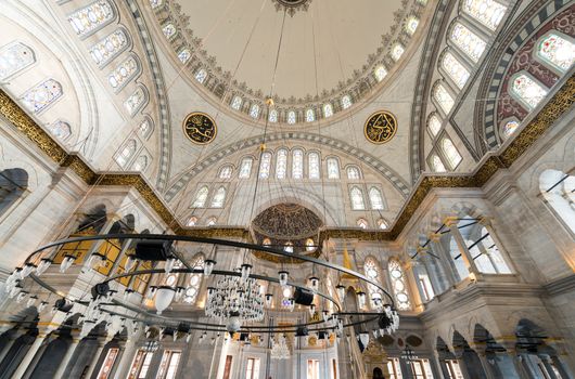 Interior of Istanbul Mosque