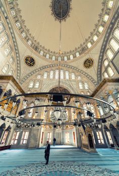 Interior of Istanbul Mosque