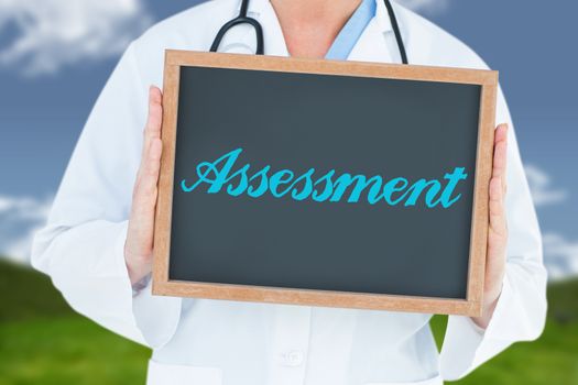 Assessment against field and sky