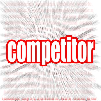 Competitor word cloud