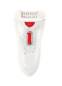 epilator isolated color red
