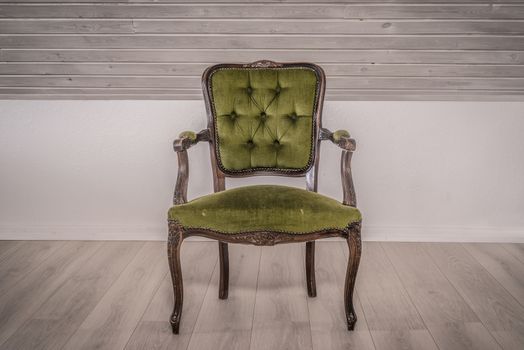 Victorian chair in a living room