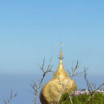 Kyaikhtiyo pagoda, Myanmar.