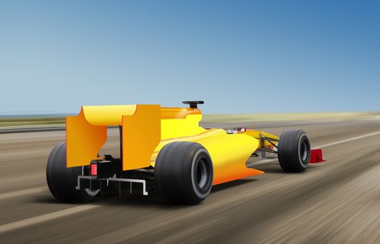 F1 on speed track