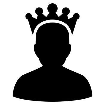 King icon from Competition & Success Bicolor Icon Set