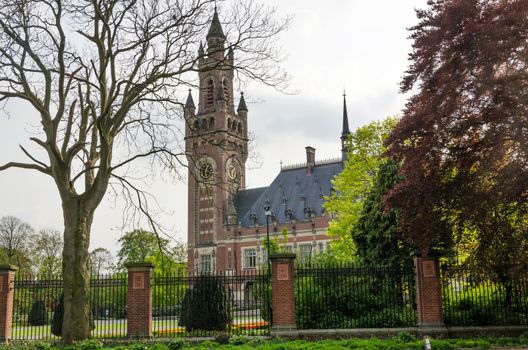 Peace Palace. International Court of Justice in The Hague