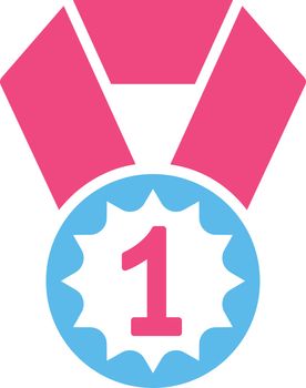 First place icon from Competition & Success Bicolor Icon Set