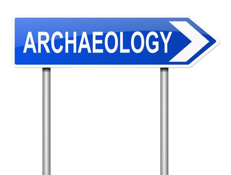 Archaeology concept.
