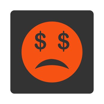 Bankrupt Smiley Icon