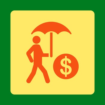 Financial insurance icon