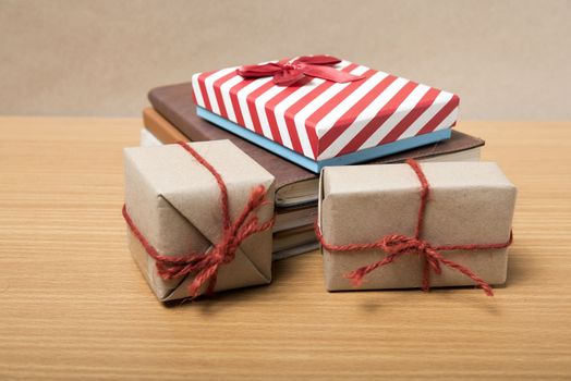 book with gift box