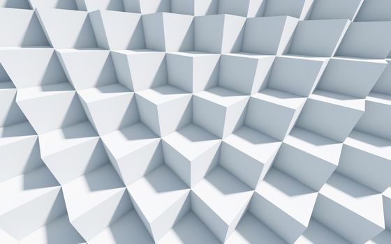 3d monochrome background with cubes.