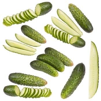 Collection of cucumber