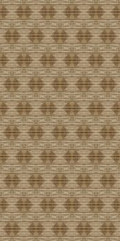 Seamless vintage delicate colored wallpaper. Geometric and floral pattern on paper texture in grunge style.
