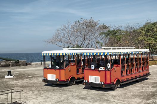 Travia Buses at Corregidor - Philippines